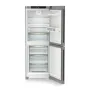 Liebherr CNsfc 5023 alulfagyasztós kombinált hűtőszekrény, ezüst, 165,5 cm, nofrost, duocooling, érintővezérlés, powercooling, easyfresh, freshair szűrő, led