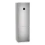 Liebherr CBNsdc 573i alulfagyasztós kombinált hűtőszekrény, ezüst, 201,5 cm, nofrost, biofresh, duocooling, érintővezérlés, freshair szűrő, led, wi-fi
