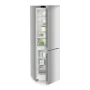 Liebherr CBNsdc 522i alulfagyasztós kombinált hűtőszekrény, ezüst, 185,5 cm, nofrost, biofresh, duocooling, érintővezérlés, easytwist-ice, freshair, wi-fi