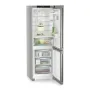 Liebherr CBNsdc 522i alulfagyasztós kombinált hűtőszekrény, ezüst, 185,5 cm, nofrost, biofresh, duocooling, érintővezérlés, easytwist-ice, freshair, wi-fi