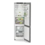 Liebherr CBNsfc 57vi alulfagyasztós kombinált hűtőszekrény, veggyfridge, 201,5 cm, nofrost, biofresh, duocooling, érintővezérlés, powercooling, easytwist-ice