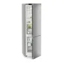 Liebherr CBNsda 572i alulfagyasztós kombinált hűtőszekrény, ezüst, 201,5 cm, nofrost, biofresh, duocooling, érintővezérlés, powercooling, easytwist-ice, wi-fi