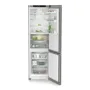 Liebherr CBNsda 572i alulfagyasztós kombinált hűtőszekrény, ezüst, 201,5 cm, nofrost, biofresh, duocooling, érintővezérlés, powercooling, easytwist-ice, wi-fi