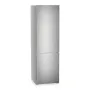 Liebherr CBNsda 572i alulfagyasztós kombinált hűtőszekrény, ezüst, 201,5 cm, nofrost, biofresh, duocooling, érintővezérlés, powercooling, easytwist-ice, wi-fi
