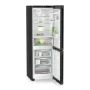 Liebherr CBNbda 5223 alulfagyasztós kombinált hűtőszekrény, fekete, 185,5cm, nofrost, duocooling, érintővezérlés, easytwist-ice, biofresh, freshair szűrő, led
