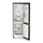 Liebherr CBNbda 5223 alulfagyasztós kombinált hűtőszekrény, fekete, 185,5cm, nofrost, duocooling, érintővezérlés, easytwist-ice, biofresh, freshair szűrő, led
