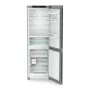 Liebherr CBNsda 5223 alulfagyasztós kombinált hűtőszekrény, ezüst, 185,5 cm, nofrost, biofresh, duocooling, érintővezérlés, easytwist-ice, freshair szűrő, led