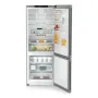 Liebherr CNsfd 7723 alulfagyasztós kombinált hűtőszekrény, ezüst, 201,5 cm, 75 cm széles, nofrost, duocooling, érintővezérlés, easytwist-ice, easyfresh, led