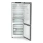 Liebherr CNsfd 7723 alulfagyasztós kombinált hűtőszekrény, ezüst, 201,5 cm, 75 cm széles, nofrost, duocooling, érintővezérlés, easytwist-ice, easyfresh, led