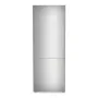 Liebherr CNsfd 7723 alulfagyasztós kombinált hűtőszekrény, ezüst, 201,5 cm, 75 cm széles, nofrost, duocooling, érintővezérlés, easytwist-ice, easyfresh, led