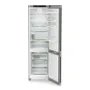 Liebherr CNsfc 574i alulfagyasztós kombinált hűtőszekrény, ezüst, 201,5 cm, nofrost, duocooling, érintővezérlés, powercooling, easyfresh, icemaker, led