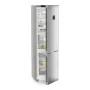 Liebherr CNsfc 574i alulfagyasztós kombinált hűtőszekrény, ezüst, 201,5 cm, nofrost, duocooling, érintővezérlés, powercooling, easyfresh, icemaker, led