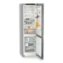 Liebherr CNsda 5723 alulfagyasztós kombinált hűtőszekrény, ezüst, 201,5cm, nofrost, duocooling, érintővezérlés, easytwist-ice, easyfresh, freshair szűrő, led