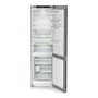 Liebherr CNsda 5723 alulfagyasztós kombinált hűtőszekrény, ezüst, 201,5cm, nofrost, duocooling, érintővezérlés, easytwist-ice, easyfresh, freshair szűrő, led