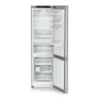 Liebherr CNgbc 5723 alulfagyasztós kombinált hűtőszekrény, glassblack, 201,5cm, nofrost, duocooling, érintővezérlés, easytwist-ice, easyfresh, led