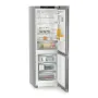 Liebherr CNsdb 5223 alulfagyasztós kombinált hűtőszekrény, ezüst, 185,5cm, nofrost, duocooling, érintővezérlés, easytwist-ice, easyfresh, freshair szűrő, led