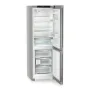 Liebherr CNsdb 5223 alulfagyasztós kombinált hűtőszekrény, ezüst, 185,5cm, nofrost, duocooling, érintővezérlés, easytwist-ice, easyfresh, freshair szűrő, led