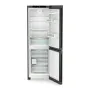 Liebherr CNbdb 5223 alulfagyasztós kombinált hűtőszekrény, fekete, 185,5cm, nofrost, duocooling, érintővezérlés, easytwist-ice, easyfresh, freshair, led