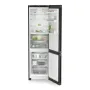 Liebherr CBNbda 572i alulfagyasztós kombinált hűtőszekrény, fekete metál, 201,5 cm, nofrost, biofresh, duocooling, érintővezérlés, easytwist-ice, wi-fi