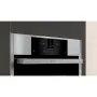 Neff C15DR00N0 beépíthető kompakt gőzpároló, inox, pure steam párolás, tft kijelző, automata programok, lágy ajtónyitás
