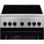 Electrolux LKR562055X elektromos tűzhely, gőzfunkcióval, inox, aqua clean tisztítás