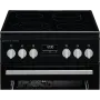 Electrolux LKR564275K elektromos tűzhely, gőzfunkcióval, fekete, airfry, katalitikus tisztítás, teleszkópos sütősín