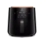 Electrolux EAF5B Air Fryer sütő, fekete, szabályozható hőmérséklet, kivehető kosár, 5 literes kapacitás