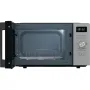 Gorenje mikrohullámú sütő MO20A4XH, fekete-ezüst kivitel, 20 l, grill, kombinált üzemmód, 5 teljesítményfokozat, aquaclean tisztítás
