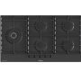 Gorenje GW951MB beépíthető gázfőzőlap, 90cm, 5 gázégő, wok, egykezes szikragyújtás, öntöttvas edénytartó rács + égőfej, fekete acéllap