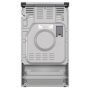 Gorenje GK5C63SH kombinált tűzhely, szürke, 50cm, 70 l, airfry, teleszkópos sütősín, gyors előmelegítés, aquaclean tisztítás, fém tető