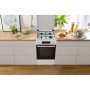 Gorenje GK5C42WJ kombinált tűzhely, fehér, 50 cm, 62 l, pizza funkció, aquaclean tisztítás, led kijelző, fém tető