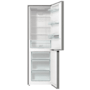 Gorenje N61EA2XL4 alulfagyasztós kombinált hűtőszekrény, 185 cm, 204/96 l, nofrost, led kijelző az ajtón, fastfreeze gyorsfagyasztás, freshzone, szürke