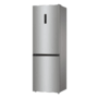 Gorenje N61EA2XL4 alulfagyasztós kombinált hűtőszekrény, 185 cm, 204/96 l, nofrost, led kijelző az ajtón, fastfreeze gyorsfagyasztás, freshzone, szürke