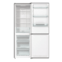 Gorenje N61EA2XL4 alulfagyasztós kombinált hűtőszekrény, 185 cm, 204/96 l, nofrost, led kijelző az ajtón, fastfreeze gyorsfagyasztás, freshzone, szürke