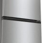 Gorenje N61EA2XL4 alulfagyasztós kombinált hűtőszekrény, 185 cm, 204/96 l, nofrost, led kijelző az ajtón, fastfreeze gyorsfagyasztás, freshzone, szürke