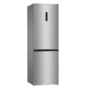 Gorenje N61EA2XL4 alulfagyasztós kombinált hűtőszekrény, 185 cm, 204/96 l, nofrost, led kijelző az ajtón, fastfreeze gyorsfagyasztás, freshzone, szürke