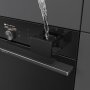 Gorenje BFS6148B beépíthető gőzsütő, 77 l, wifi, puresteam gőzpárolás, airfry, lassú ajtózáródás, érintővezérlés, színes kijelző