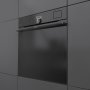 Gorenje BFS6148B beépíthető gőzsütő, 77 l, wifi, puresteam gőzpárolás, airfry, lassú ajtózáródás, érintővezérlés, színes kijelző