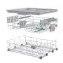 Gorenje GV643D90 beépíthető mosogatógép, 60 cm, 16 teríték, 3 kosár, szárítás automata ajtónyitással, gyorsprogram, öntisztító, 45 db(a)