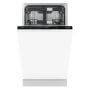 Gorenje GV583C10 beépíthető mosogatógép, 45 cm, 10 teríték, 3 kosár, szárítás automata ajtónyitással, gyorsprogram, inverter, 45 db(a)