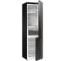 Hisense RB5P410SBFC alulfagyasztós kombinált hűtőszekrény, fekete inox, 203 cm, 283/130 l, nofrost, wifi, gyorshűtés, multiflow, led kijelző