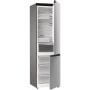 Hisense RB5P410SACC alulfagyasztós kombinált hűtőszekrény, inox, 203 cm, 283/130 l, nofrost, wifi, gyorshűtés, multiflow, led kijelző az ajtón