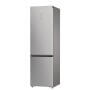 Hisense RB5P410SACC alulfagyasztós kombinált hűtőszekrény, inox, 203 cm, 283/130 l, nofrost, wifi, gyorshűtés, multiflow, led kijelző az ajtón