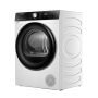 Hisense DH3S902BW3 hőszivattyús szárítógép, 9 kg, a++, wifi, twinflow, gyorsprogram, inverter motor, gyűrődésmentesítés, airrefresh, led
