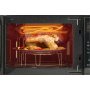 Hisense mikrohullámú sütő H25MOBS4HGI, fekete, 25 liter, 10 teljesítményfokozat, grill funkció, invertech technológia, led kijelző
