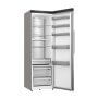 Hisense RL3K370SAID hűtőszekrény, fekete, 185,6 cm, 392 l,wifi, inverteres, gyors hűtés, multiairflow, freshbox 0 fokos rekesz