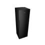 Hisense RL5K370GSFD hűtőszekrény, fekete, 185,6 cm, 392 l,wifi, inverteres, gyors hűtés, multiairflow, freshbox 0 fokos rekesz