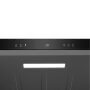 Hisense RL5K370GSFD hűtőszekrény, fekete, 185,6 cm, 392 l,wifi, inverteres, gyors hűtés, multiairflow, freshbox 0 fokos rekesz