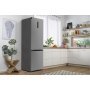 Gorenje NRB620C61X4WFE alulfagyasztós kombinált hűtőszekrény, inox, nofrost, 203 cm, 283/130 l, wifi, gyors hűtés, multiflow, adapttech