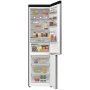 Gorenje NRB620C61X4WFE alulfagyasztós kombinált hűtőszekrény, inox, nofrost, 203 cm, 283/130 l, wifi, gyors hűtés, multiflow, adapttech